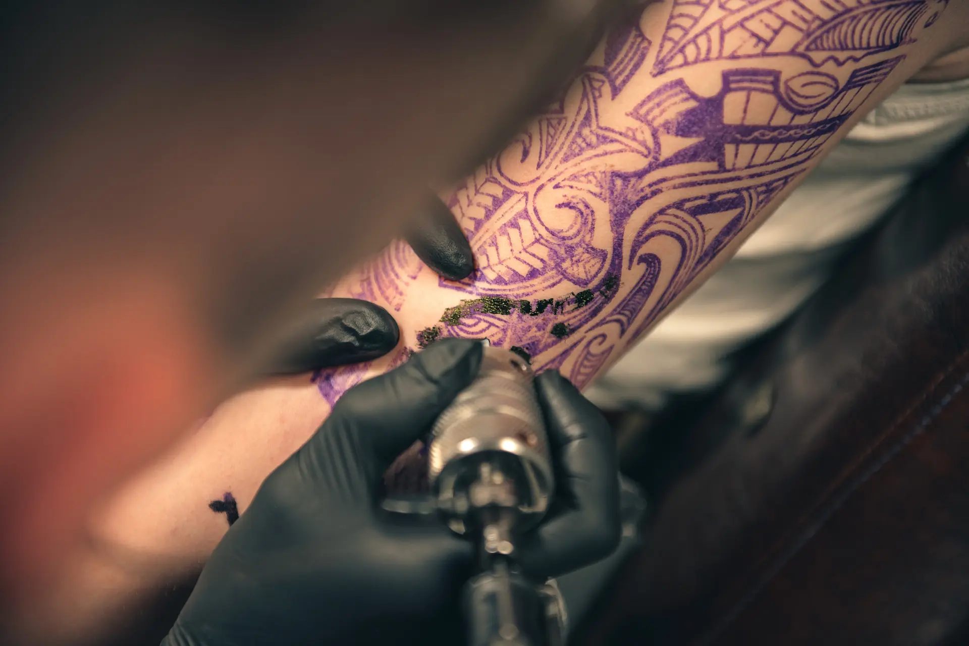 Tatoeages helpen tegen een verkoudheid