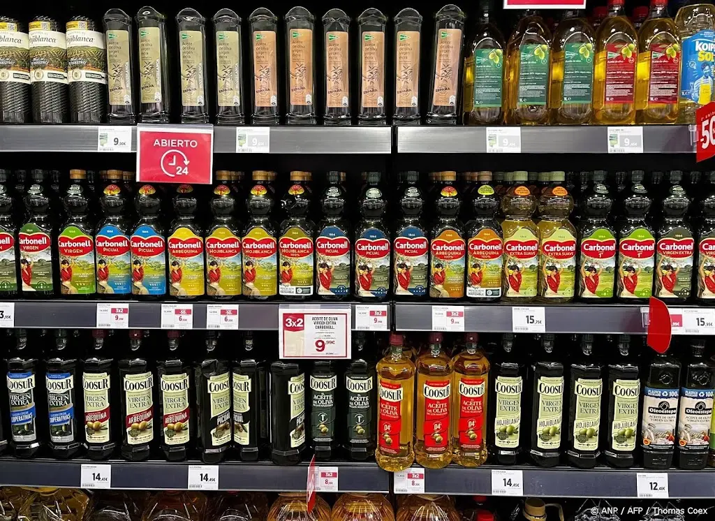 Spanjaarden ruilen dure olijfolie in voor zonnebloemolie