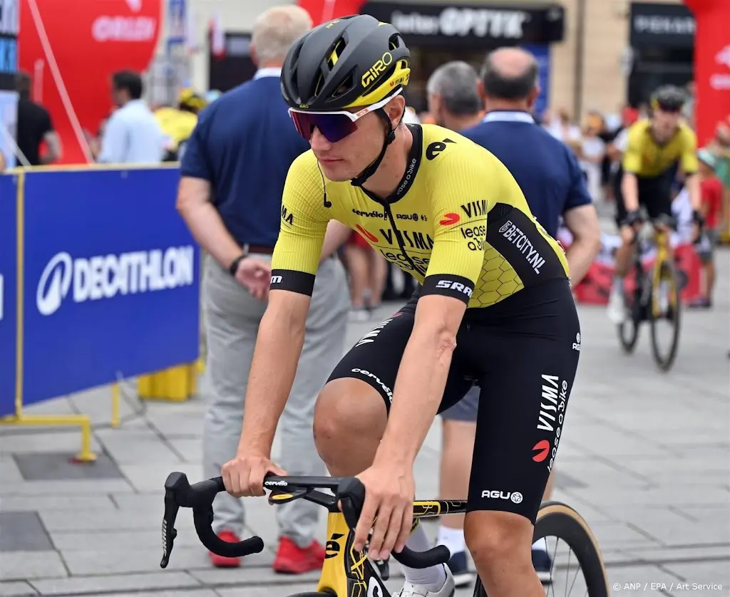 Wielrenner Kooij niet verder in Renewi Tour na valpartij