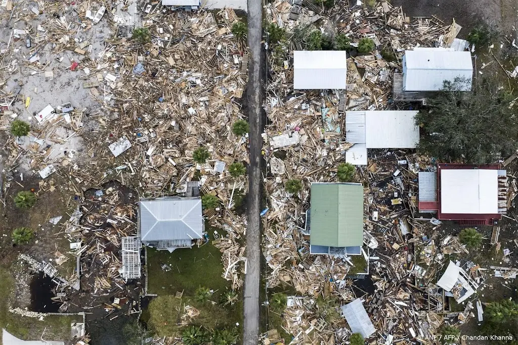 Meer dan honderd doden gemeld in VS door storm Helene