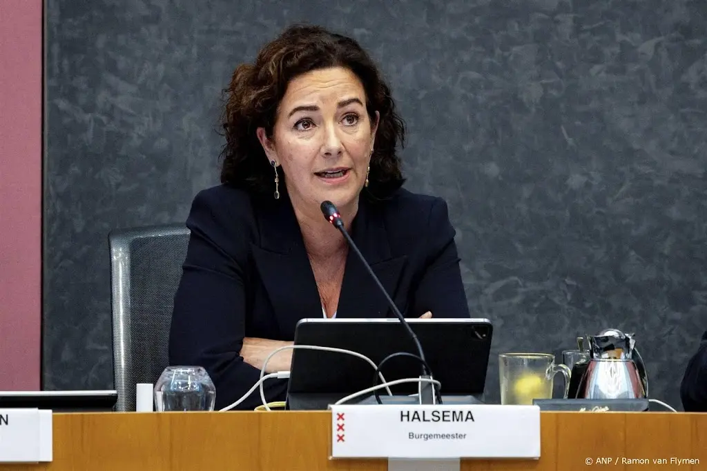 Halsema in raadsvergadering bevraagd over pro-Palestijnse actie