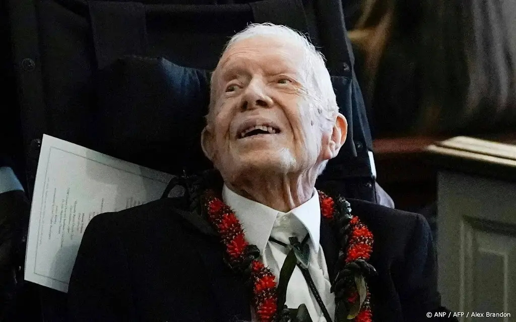 Ex-president VS Carter (100) vervult laatste wens met stem Harris