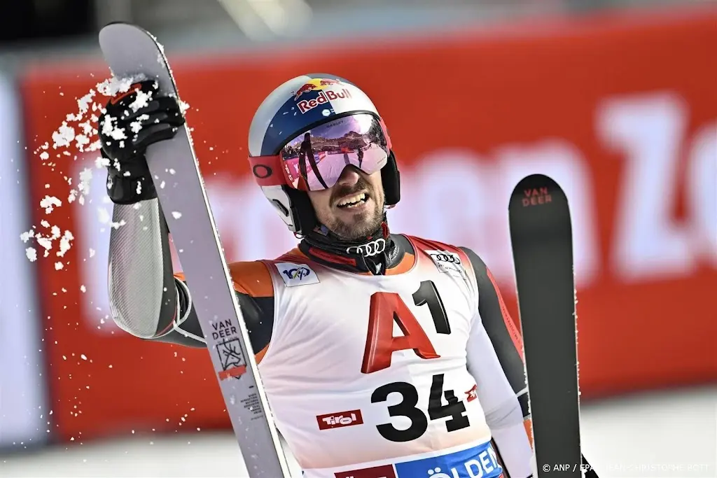 Ski-icoon Hirscher zegt 'wow!' na goed debuut voor Nederland 