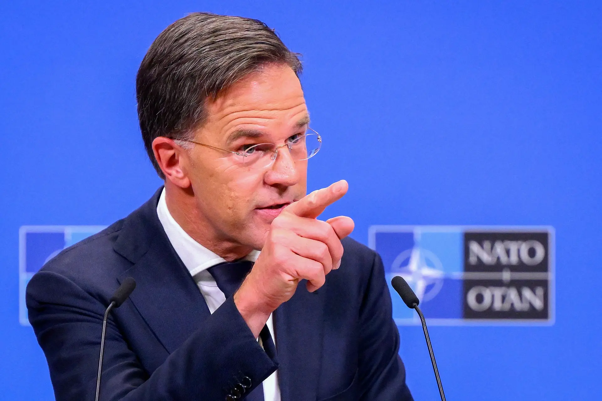 NAVO-chef Rutte spreekt met Trump over 'wereldwijde veiligheidskwesties'