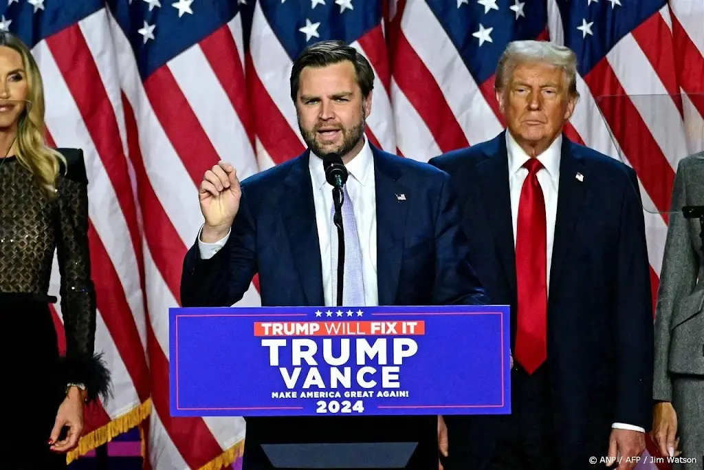 Vance noemt winst Trump 'grootste politieke comeback ooit'