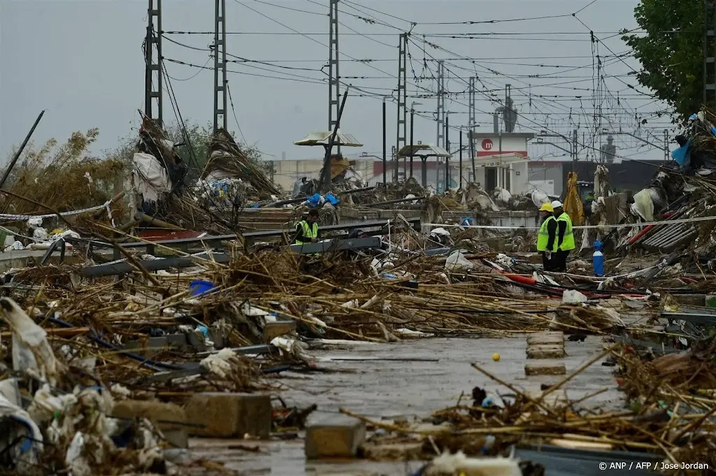 Opnieuw code rood in rampgebied rond Valencia
