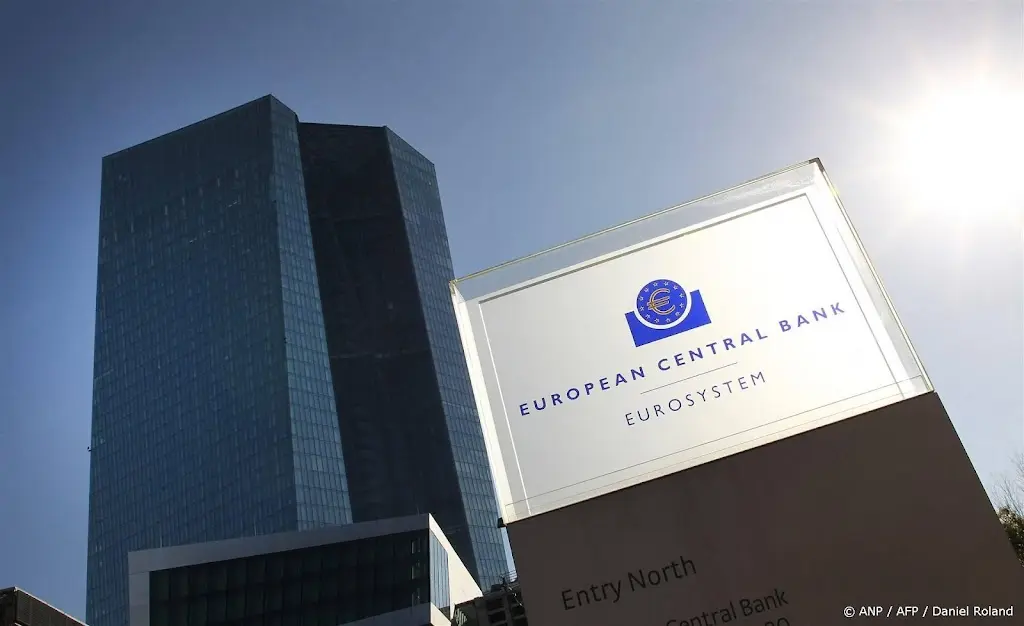 ECB verwacht iets zwakkere groei economie van eurozone