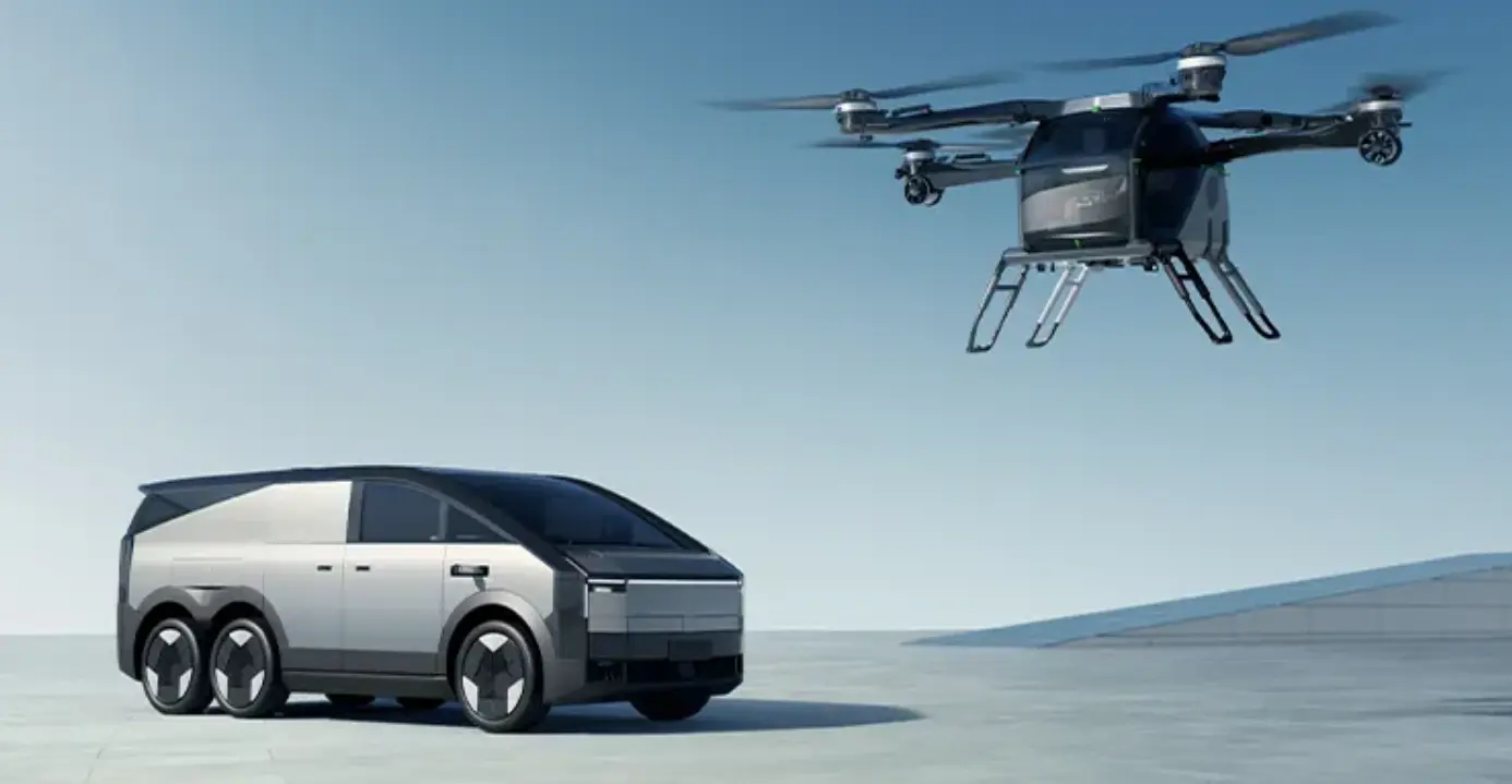 Deze Chinese ‘vliegende auto’ wordt vanaf 2026 geleverd