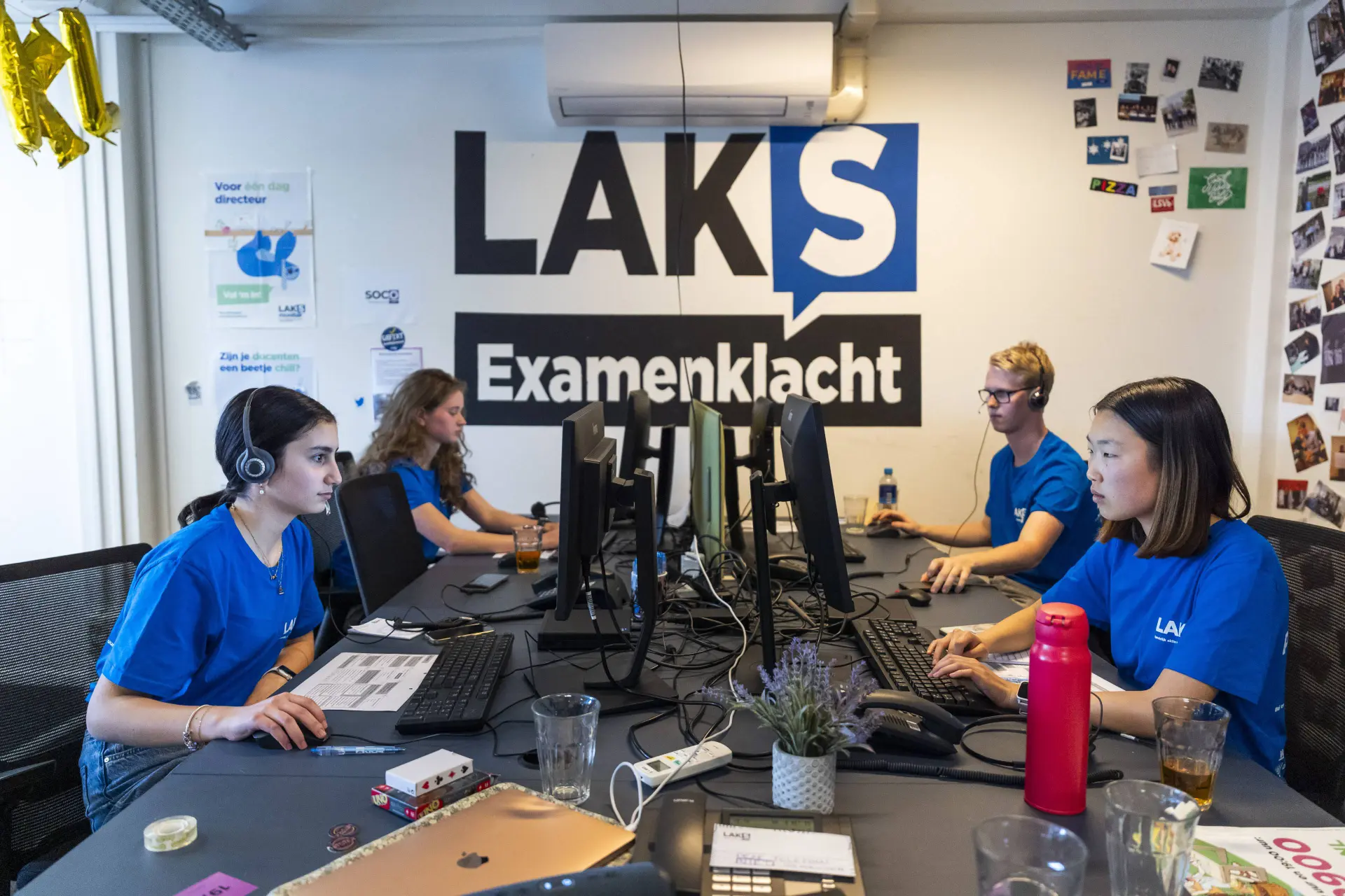 Eindexamens afgebroken na brandalarm in Warffum (en iedereen wijst naar de scheikundeleraar)