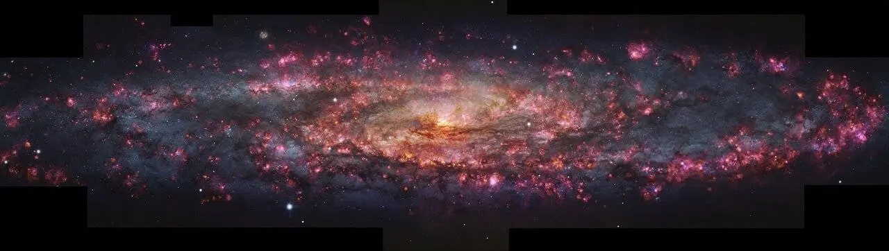 Astronomen maken haarscherpe foto van sterrenstelsel en ontdekken grote meetfout