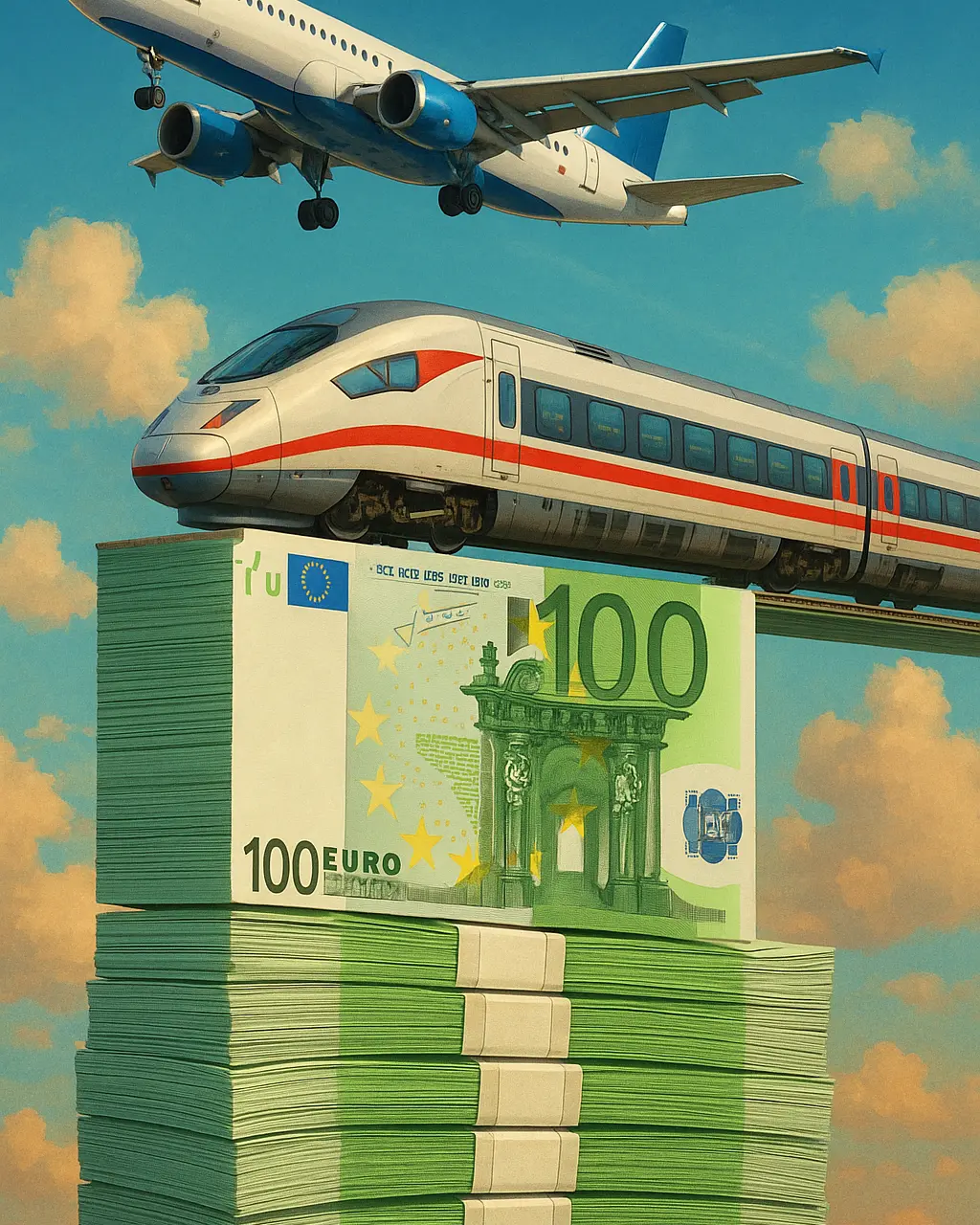 Vliegschaamte: Trein te duur is steeds minder een goede smoes