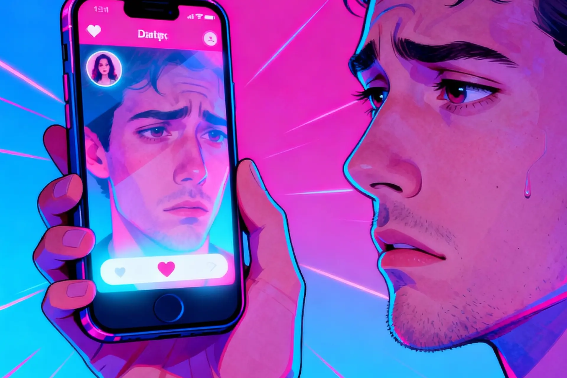 De fatale fout die mannen maken op dating-apps