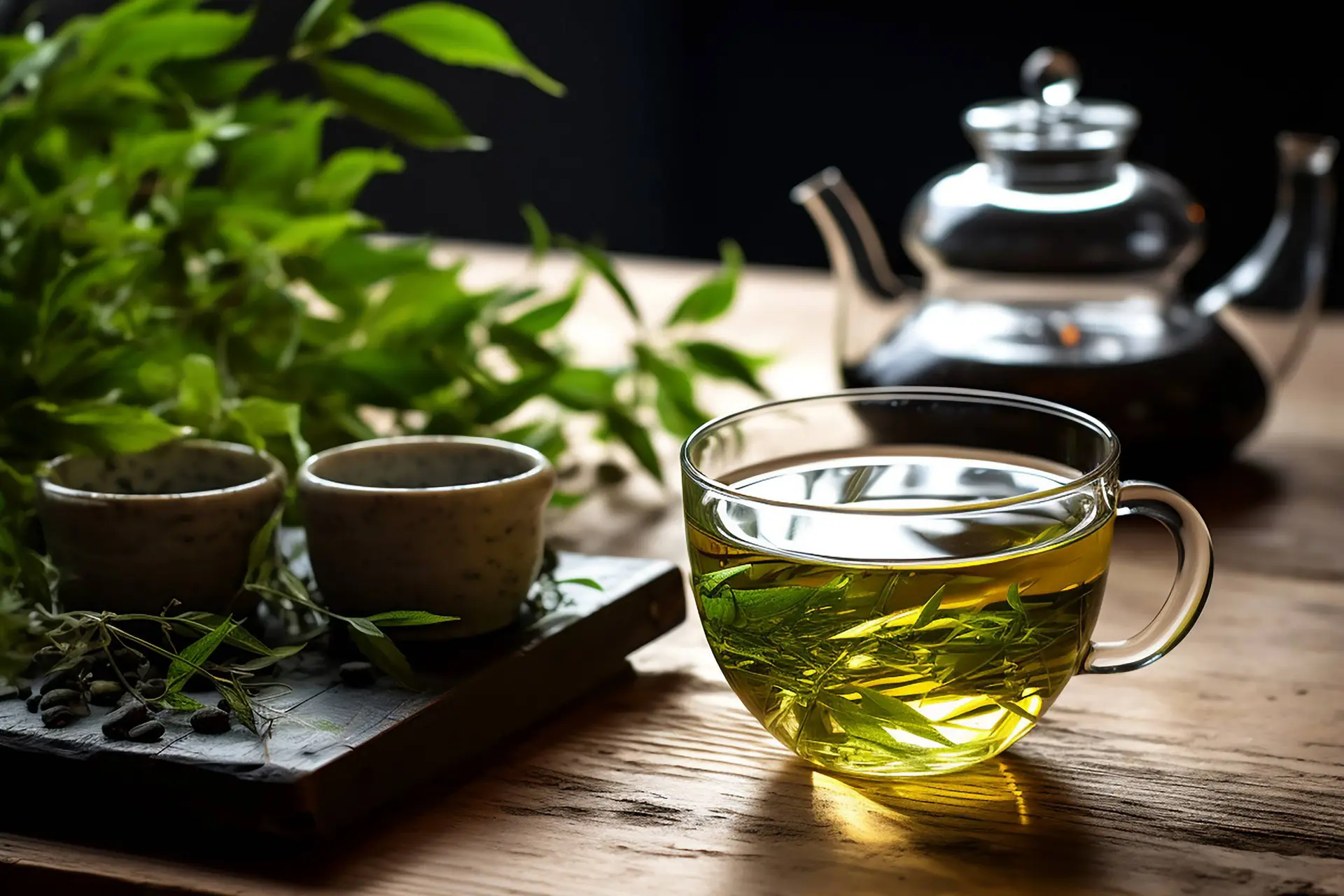 Groene thee kan misschien wonderen doen voor je spieren