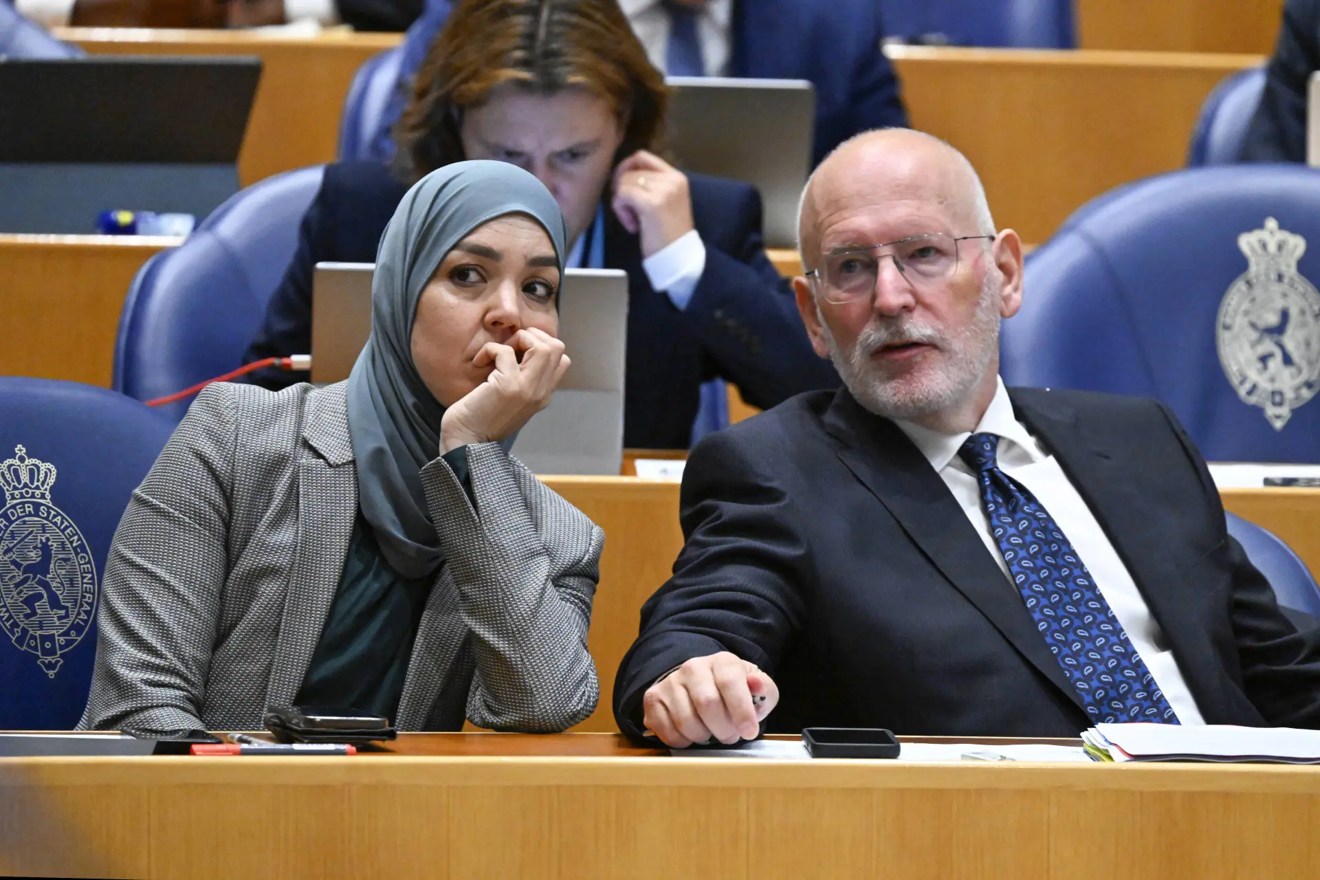 Verraad? Esmah Lahlah, tweede op de GL/PvdA-lijst, heeft stiekem gesolliciteerd naar een andere baan