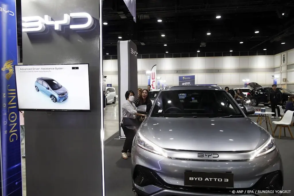Fors minder winst Chinese autofabrikant BYD door concurrentie