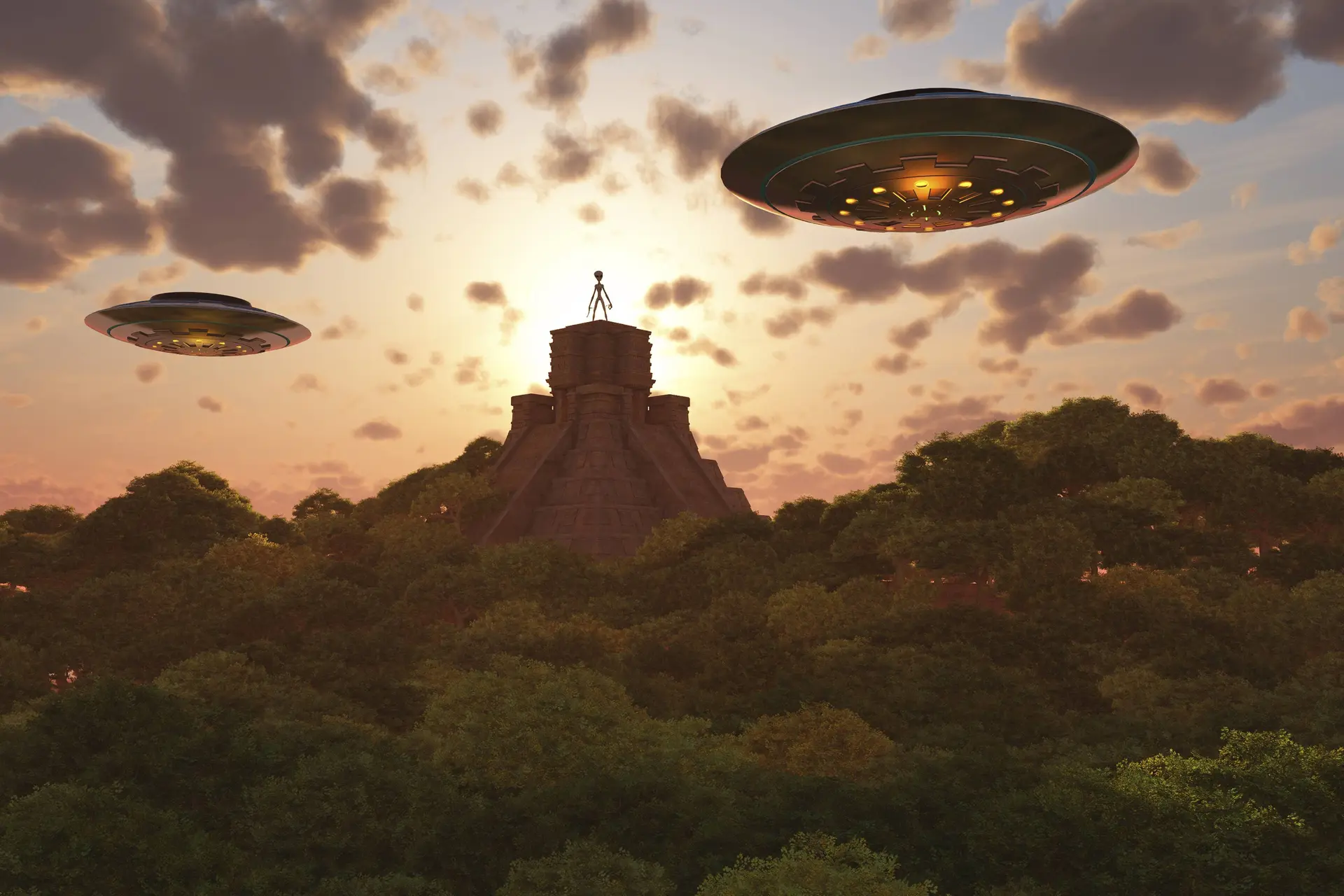 Is onze planeet allang bezocht door buitenaardse ruimtesondes? Sommige onderzoekers denken van wel