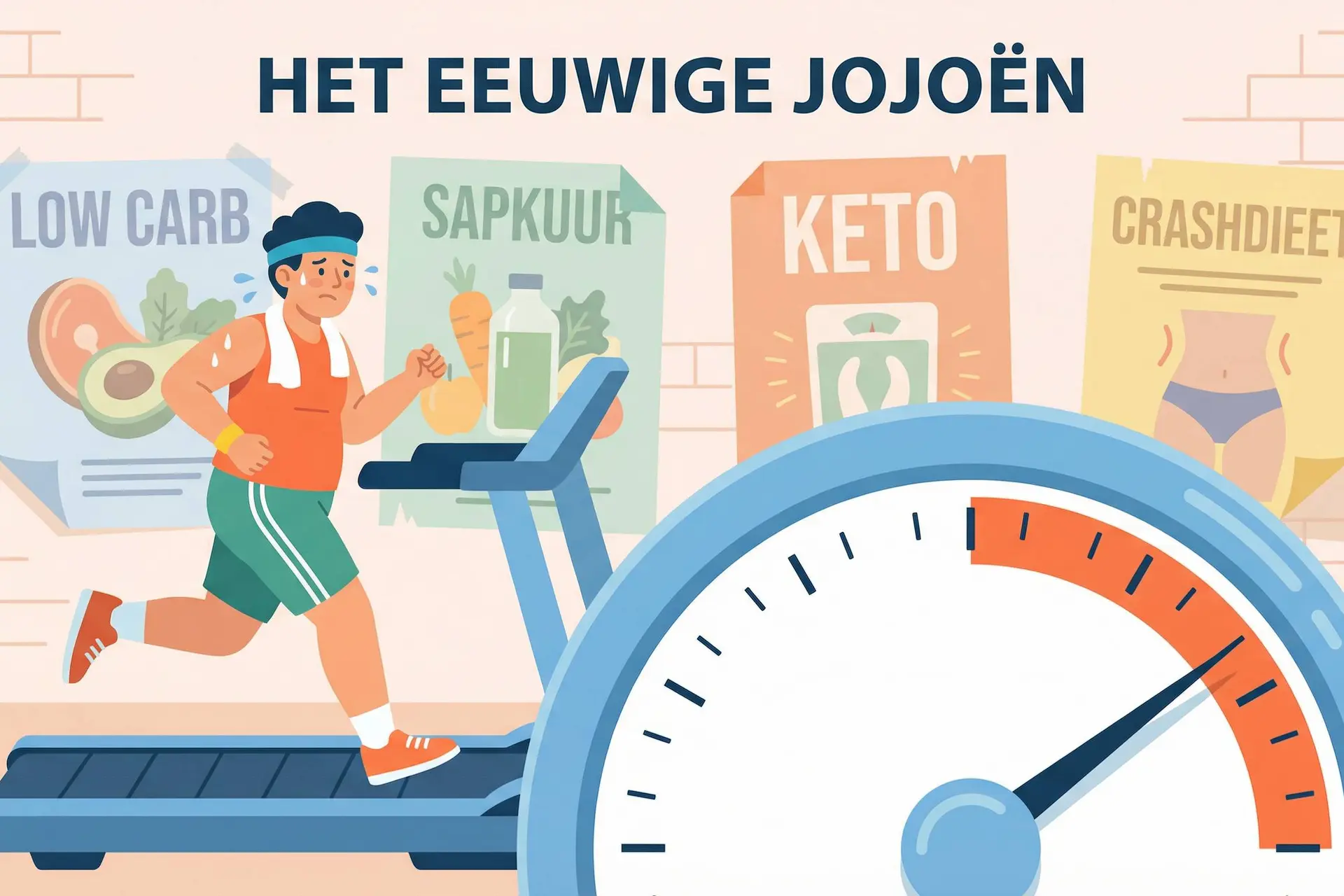 Waarom afvallen meestal zonde is van je moeite