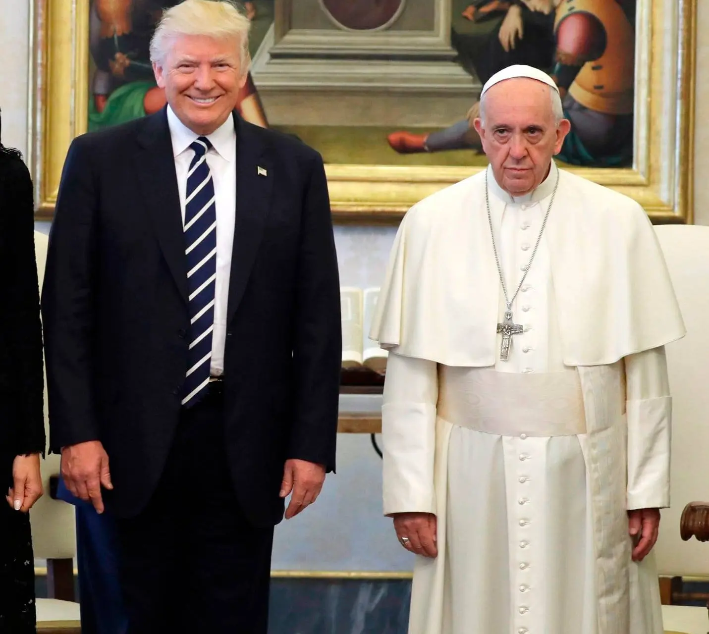 Trump-adviseur Bannon wilde de paus omverwerpen.