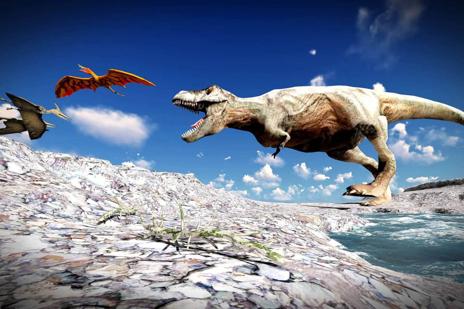 Waarom dinosaurussen wel, maar vogels niet uitstierven