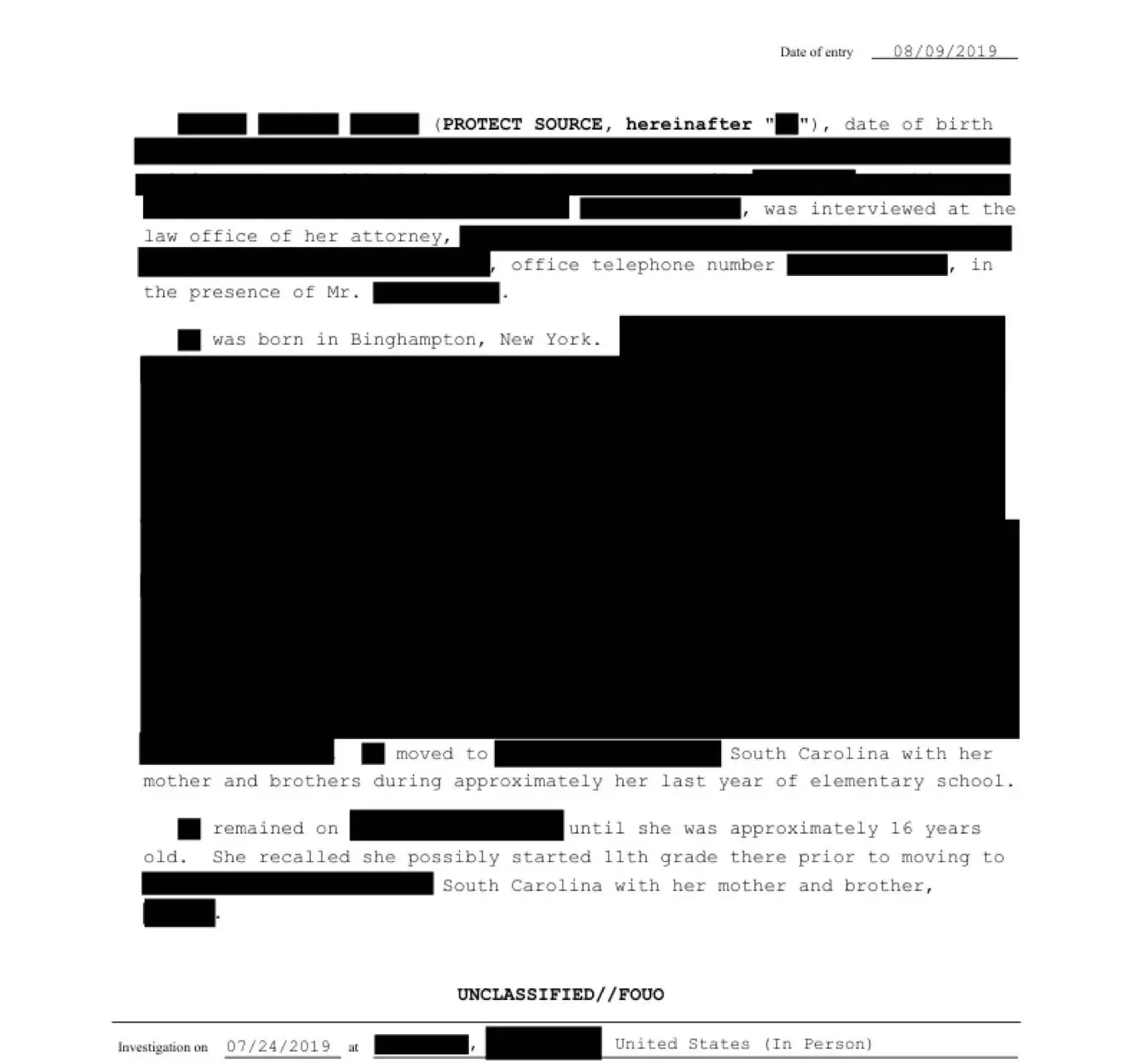 Explosieve FBI‑klacht tegen Trump duikt op in Epstein‑dossier