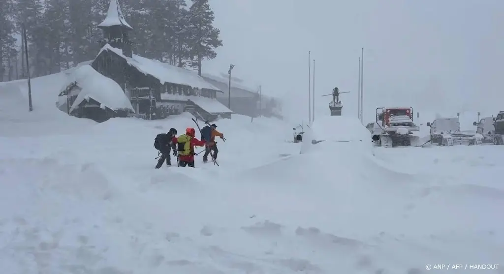 16 skiërs getroffen door lawine in VS, nog meerdere vermist