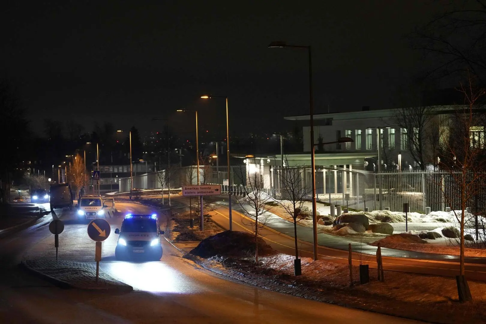 Explosion at the US Embassy in Oslo