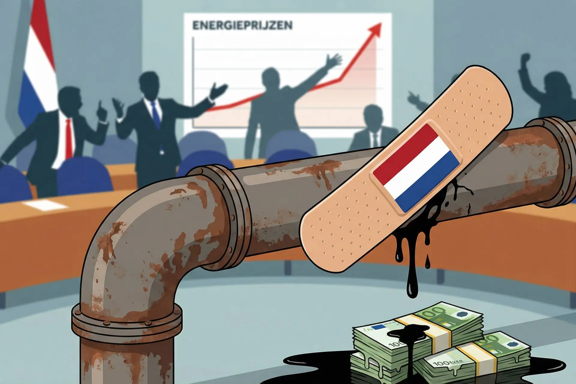 Oliedom: waarom compensatie bij dure energie een subsidie op fossiel is