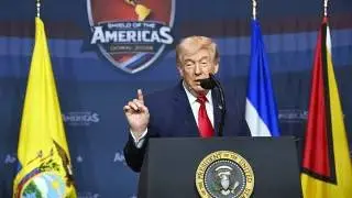 Trump wil uit de oorlog – maar durft de uitknop niet in te drukken