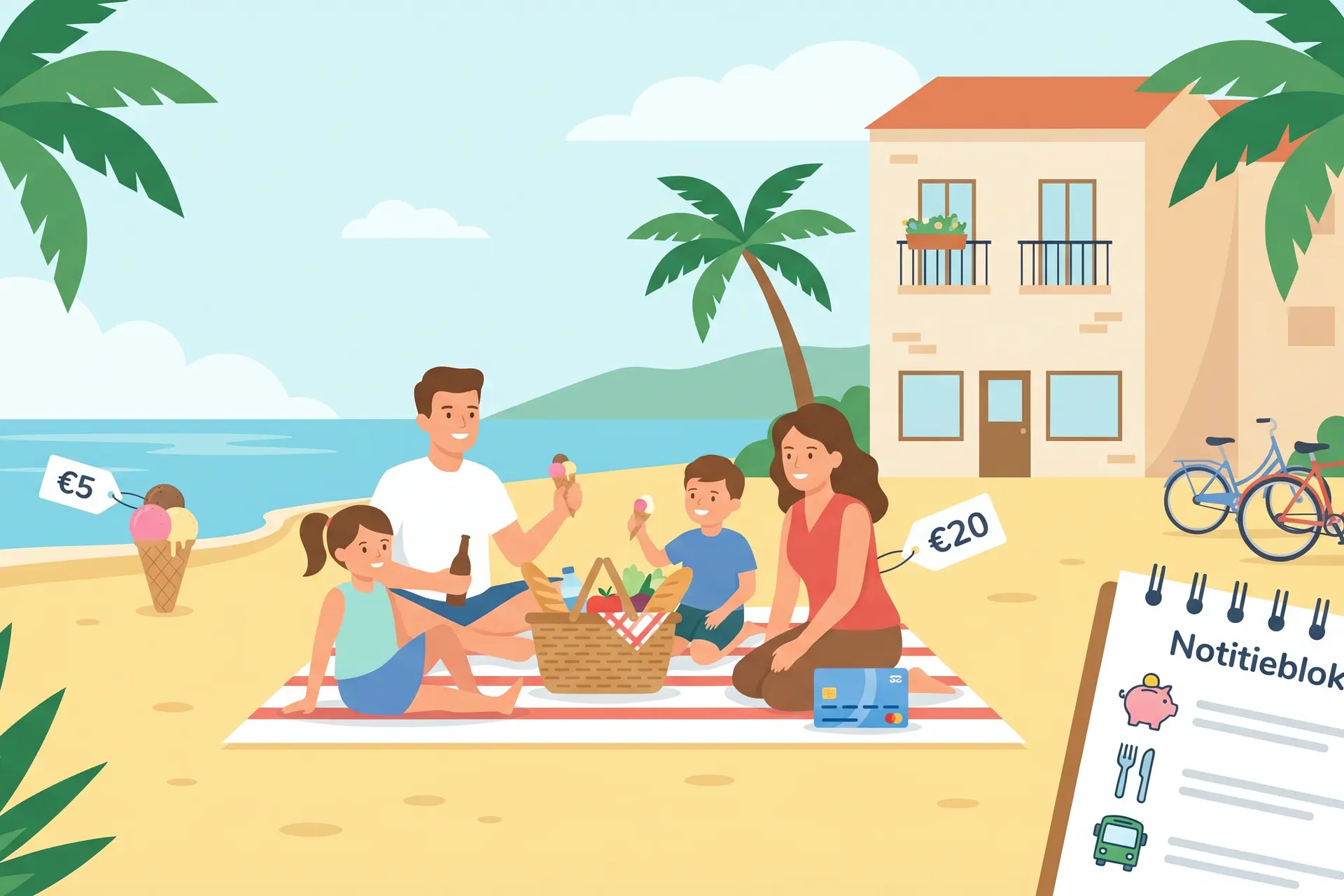 20 tips: Slim besparen op je reis zonder in te leveren op vakantieplezier