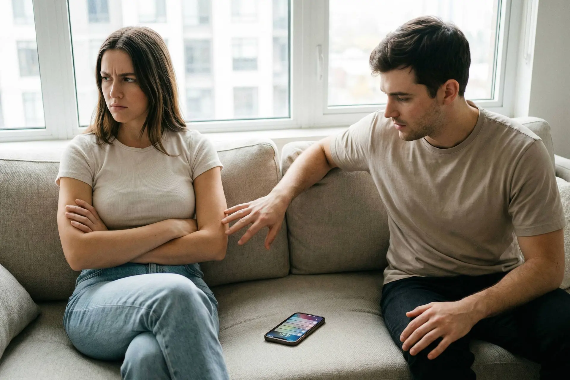 Liefde aan en uit: dit doet een knipperlichtrelatie met je hoofd