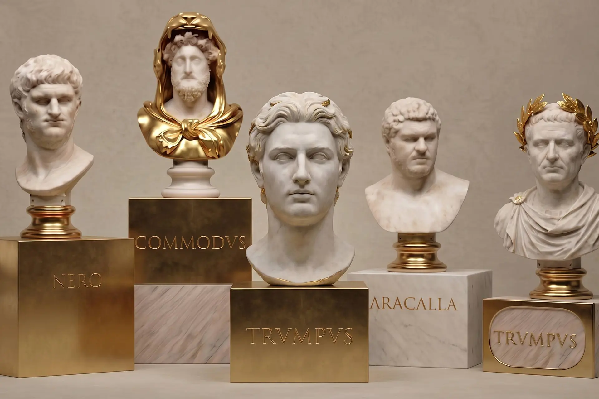 De Trumps vóór Trump: hoe gekke keizers Rome aan de rand van de afgrond brachten