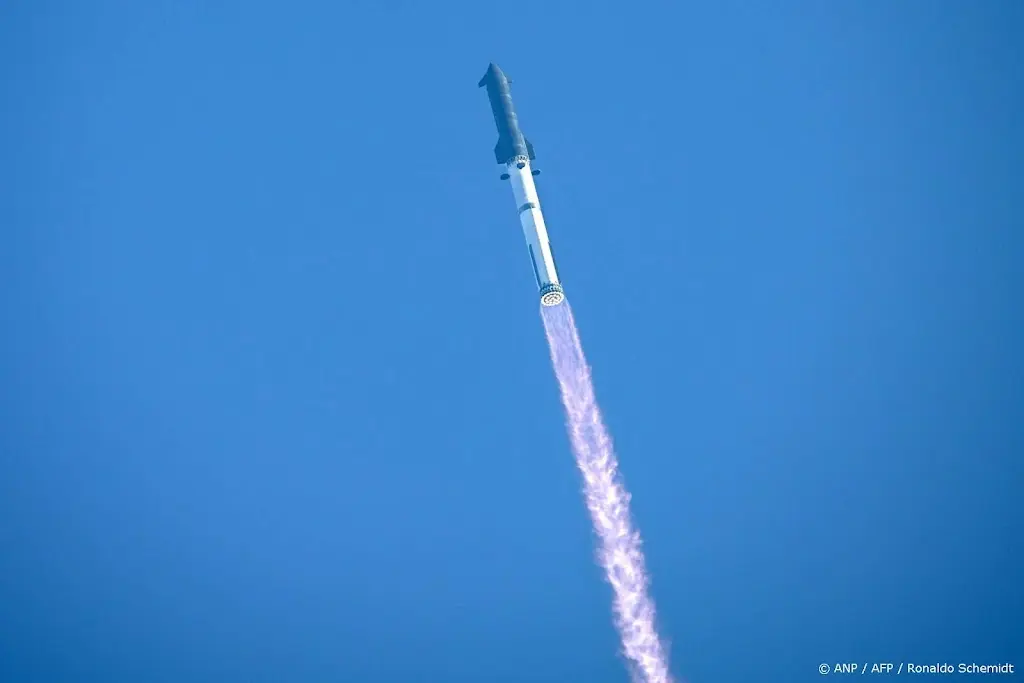 Raket Starship van SpaceX succesvol gelanceerd