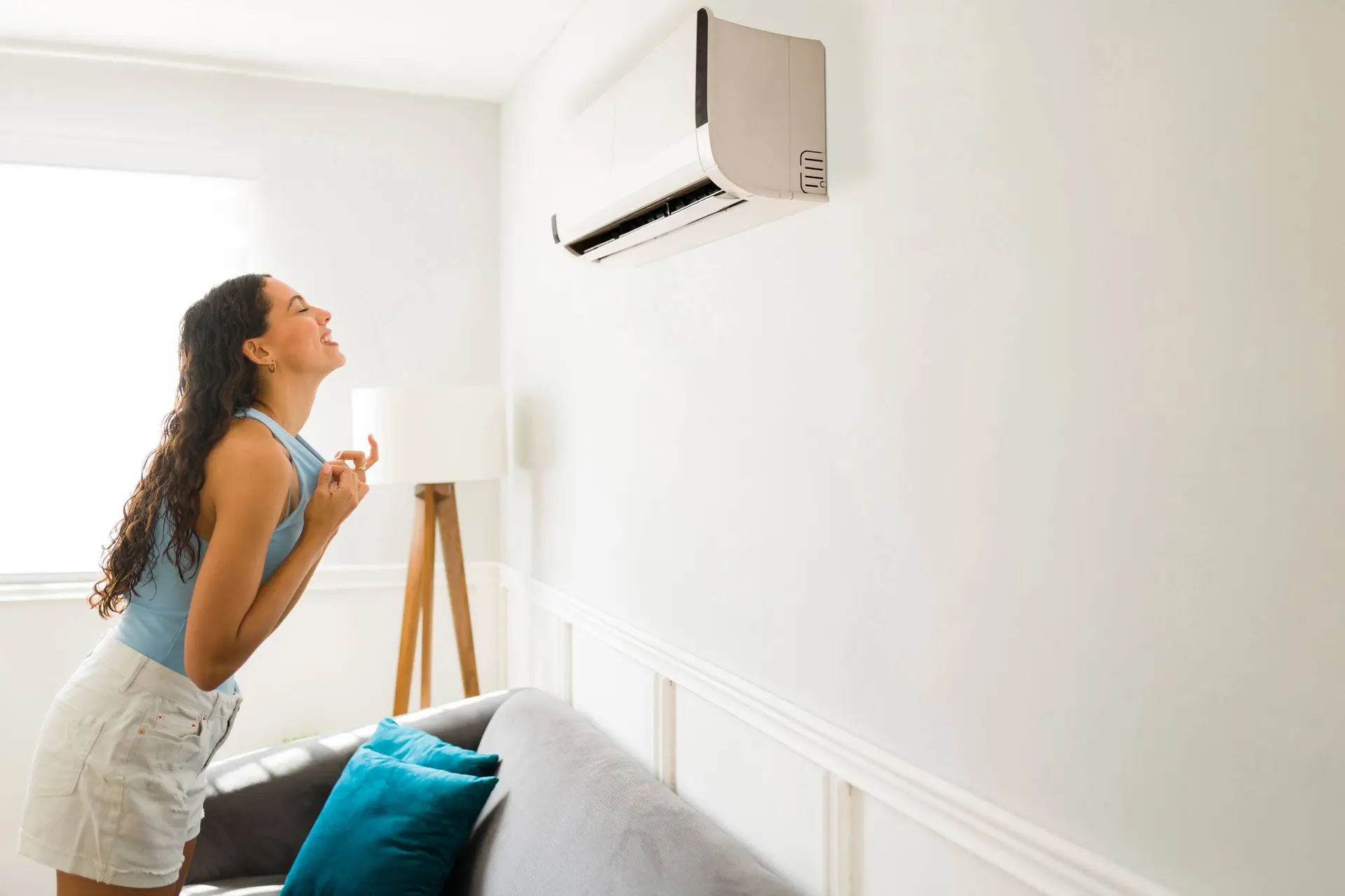 Wil je minder last hebben van de hitte? Zet dan 's nachts je airco uit