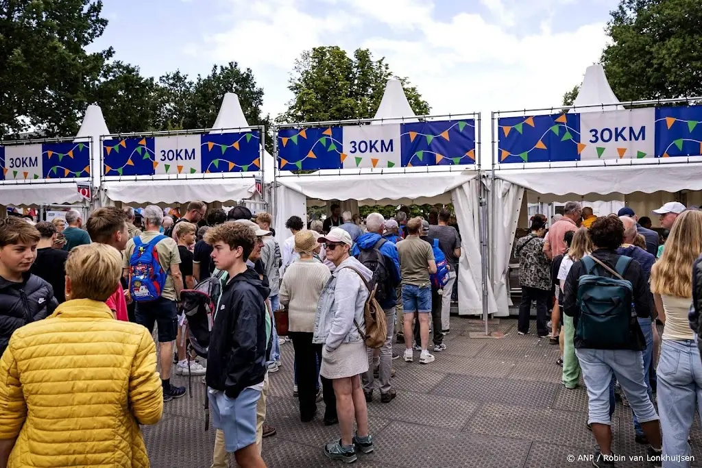 Ruim 1200 inschrijvers beginnen dinsdag niet aan Vierdaagse