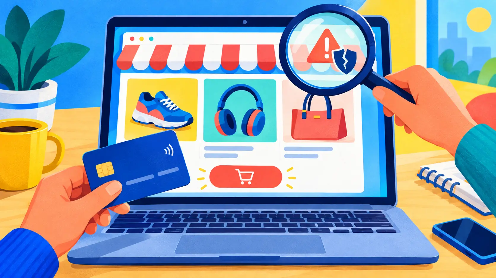 Deze webshop ziet er betrouwbaar uit, maar check dit vóór je betaalt