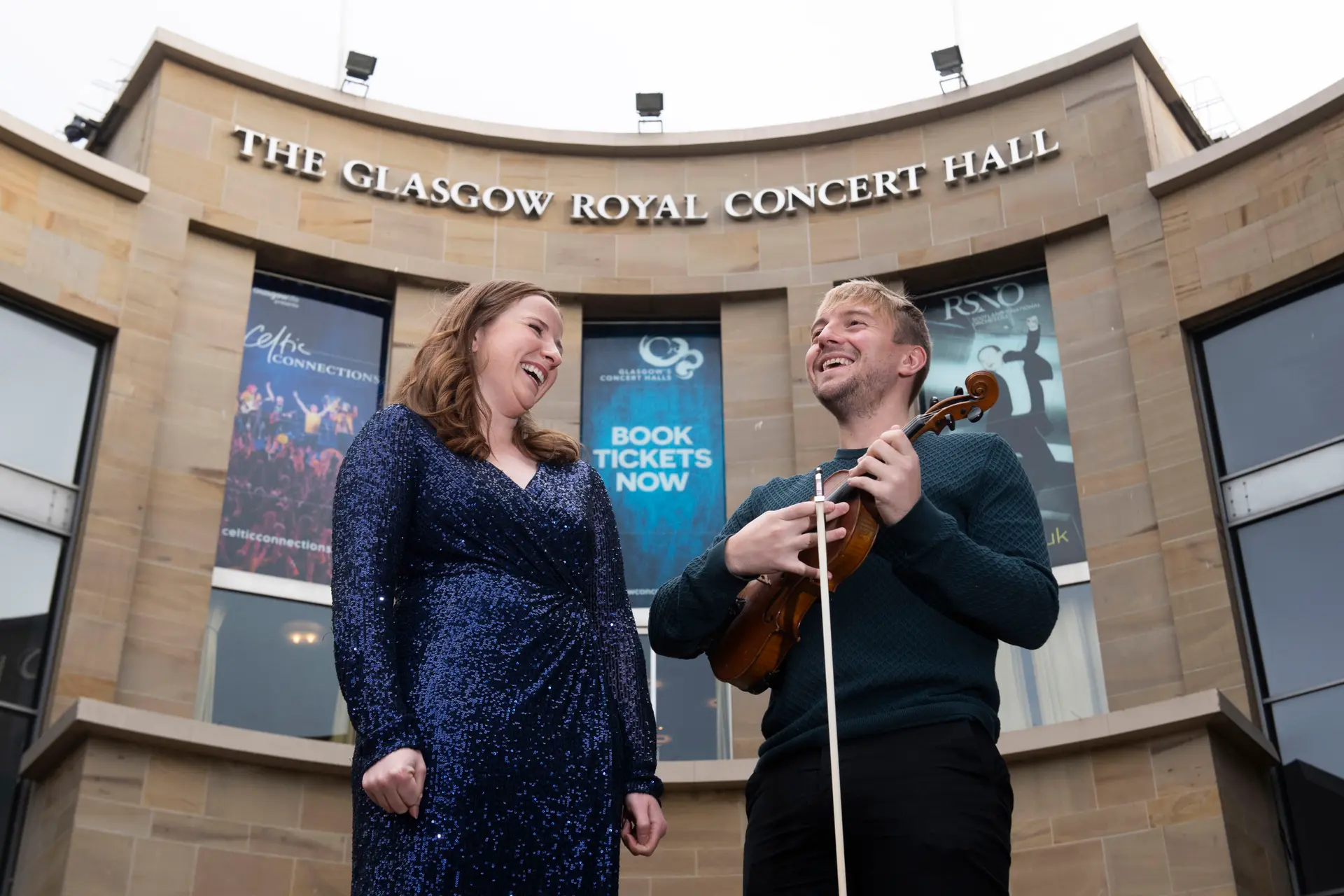 celtic connection met viool bij Royal Concerthall