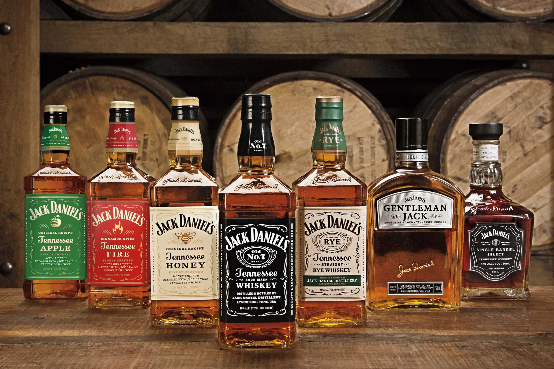 jack daniels flessen