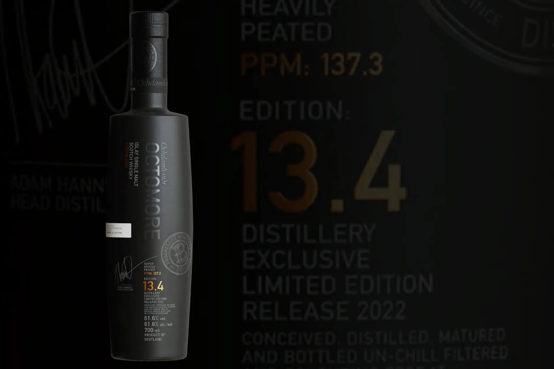 Bruichladdich Distillery brengt Octomore 13.4 uit