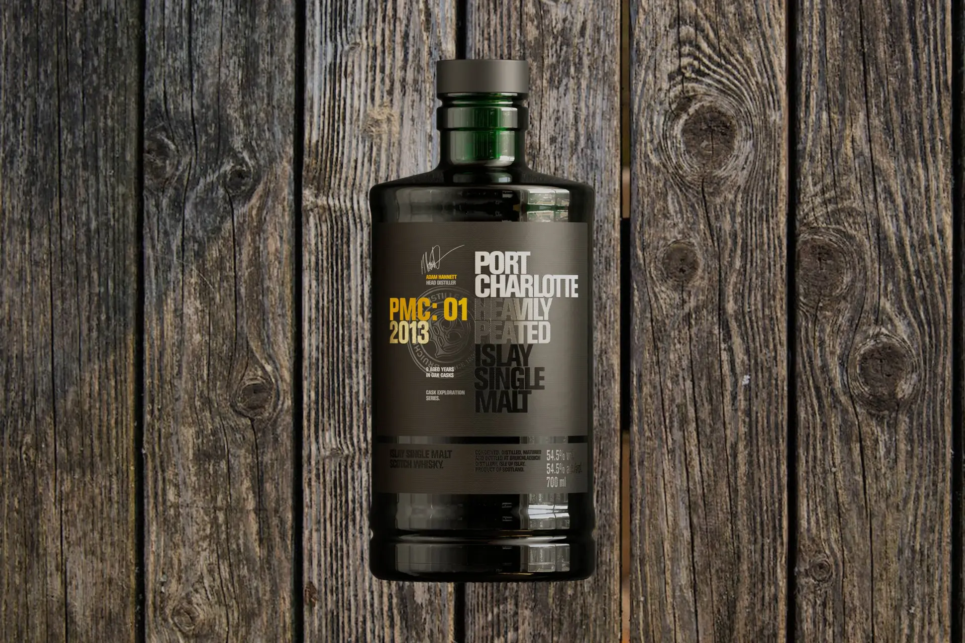 Islay distilleerderij Bruichladdich slaat een bijzondere weg in met PMC:01