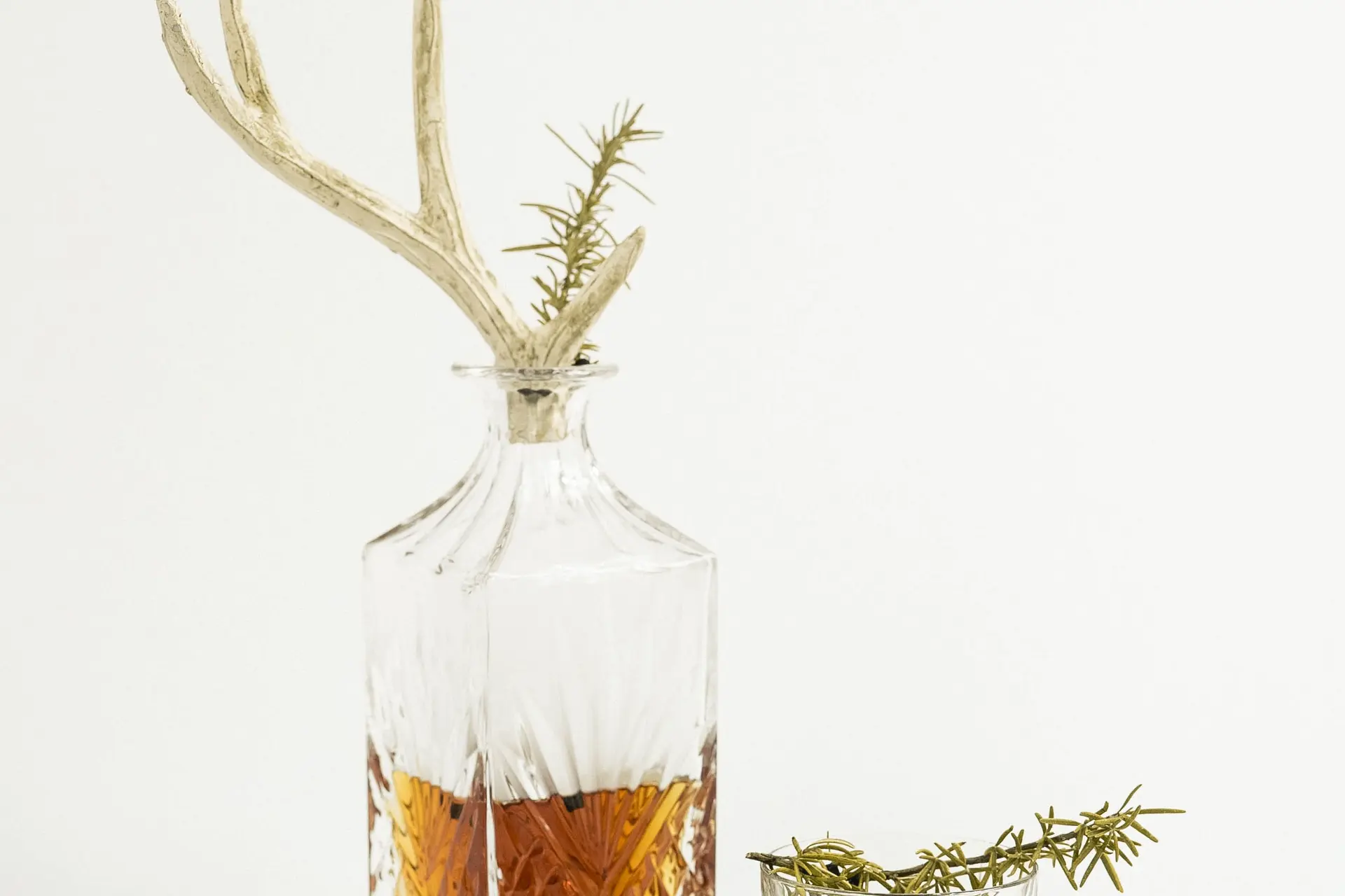 Aparte whisky karaf in de aanbieding gespot