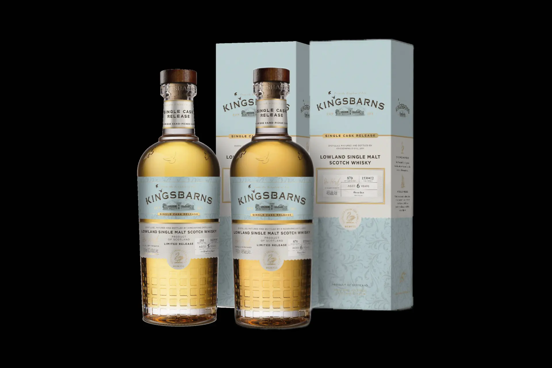 Kingsbarns Distillery onthult whisky's uit ex-bourbon en ex-sherry vat