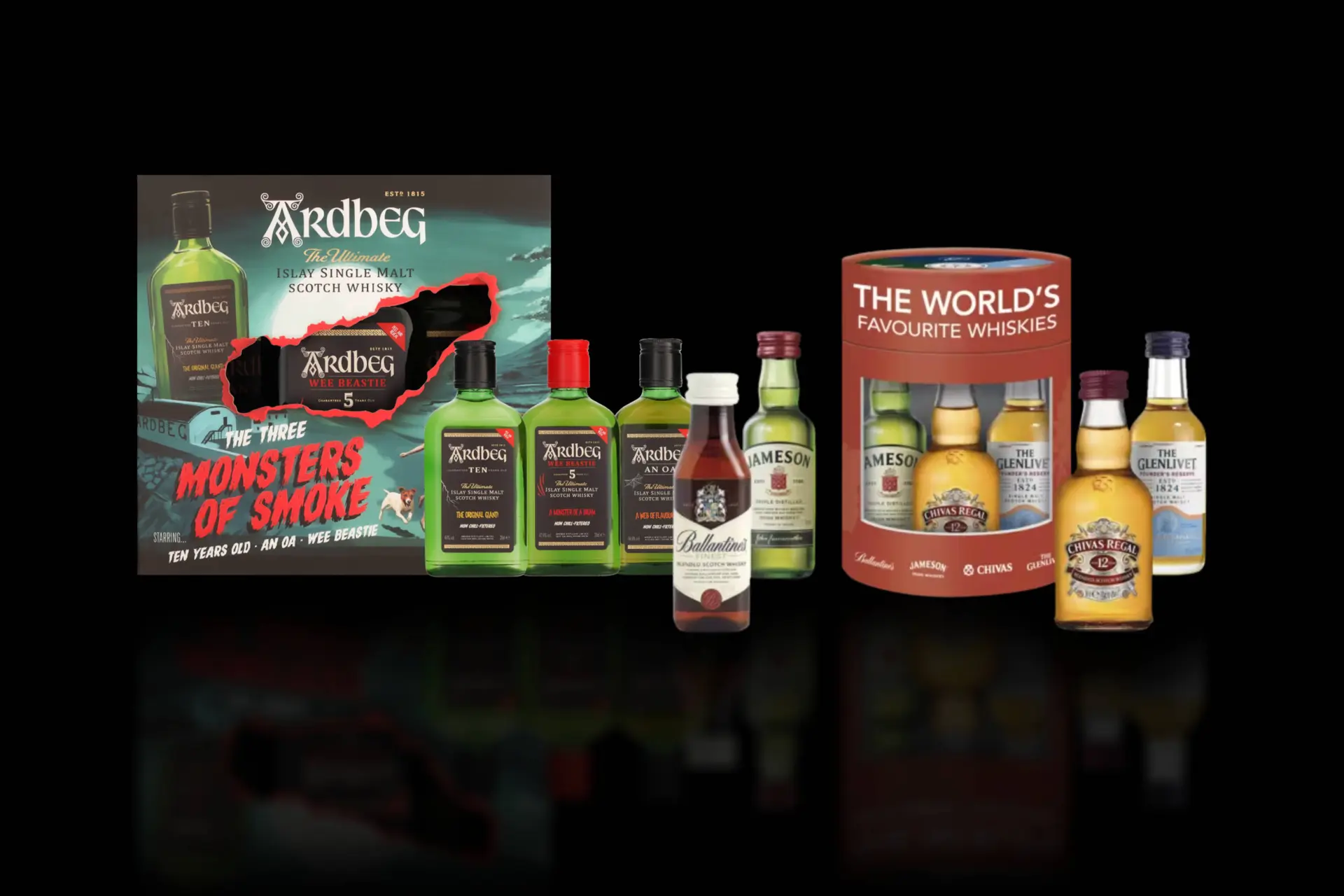 5 toffe whisky miniatuur gift sets om te kopen of cadeau te doen
