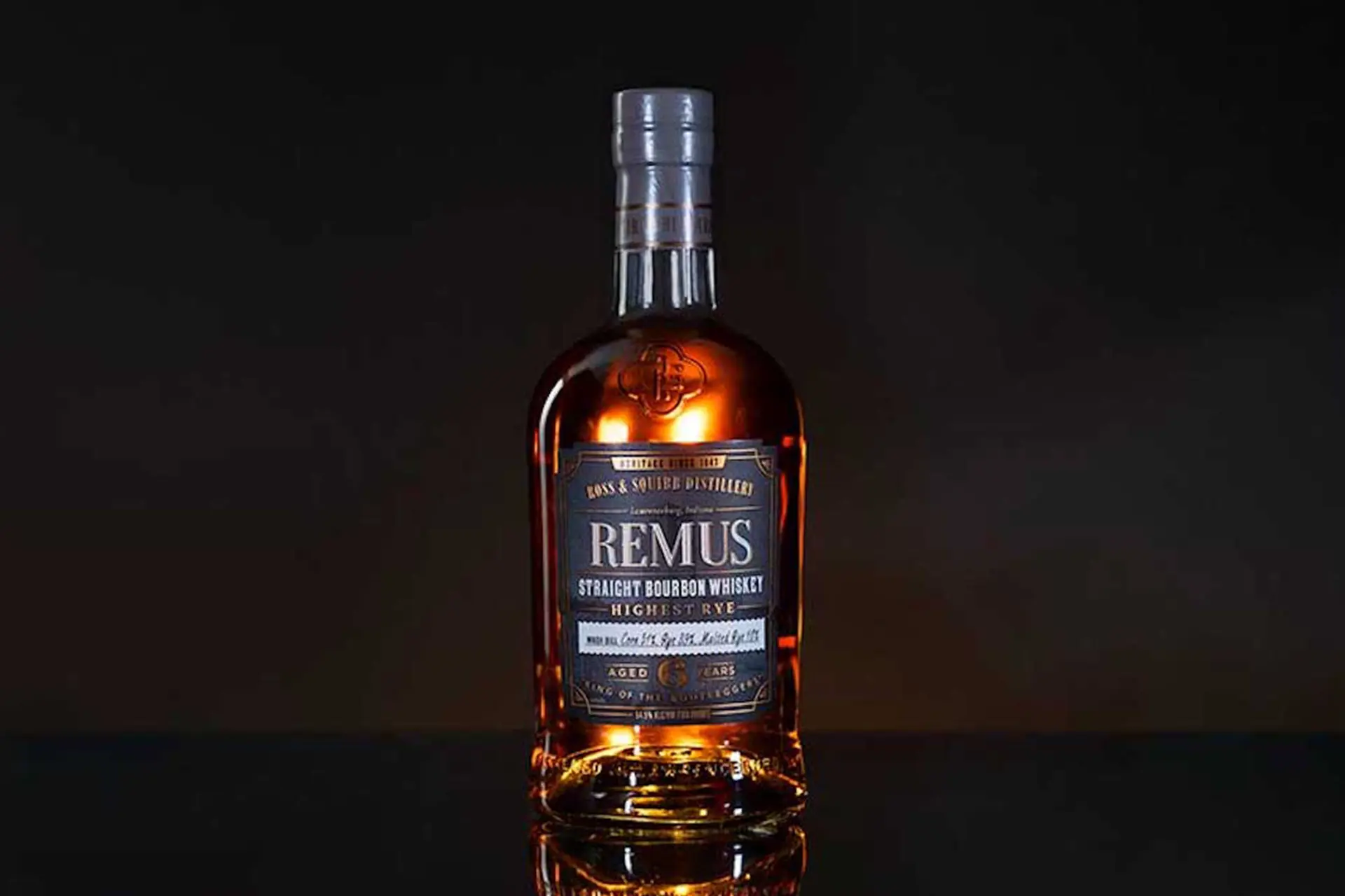 remus highest rye bourbon