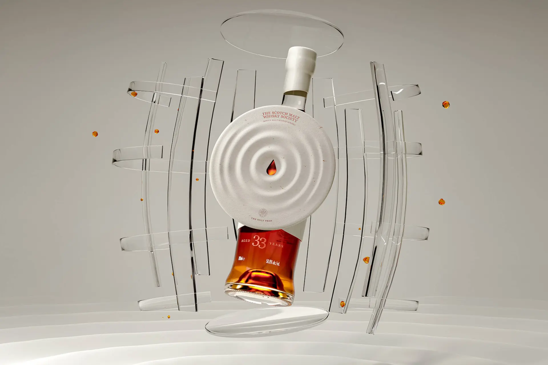 The Scotch Malt Whisky Society onthult eenmalige botteling The One Drop