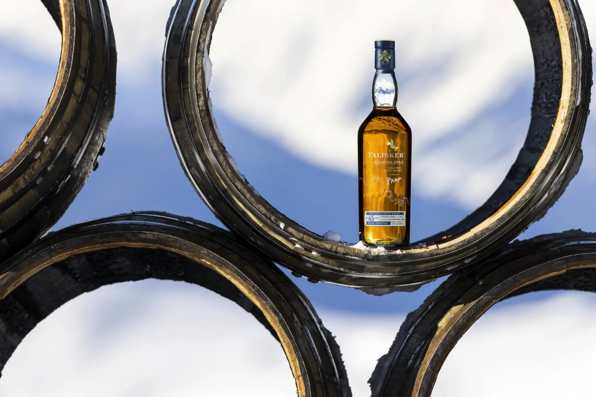 De nieuwe Talisker Glacial Edge whisky komt uit diep bevroren vaten