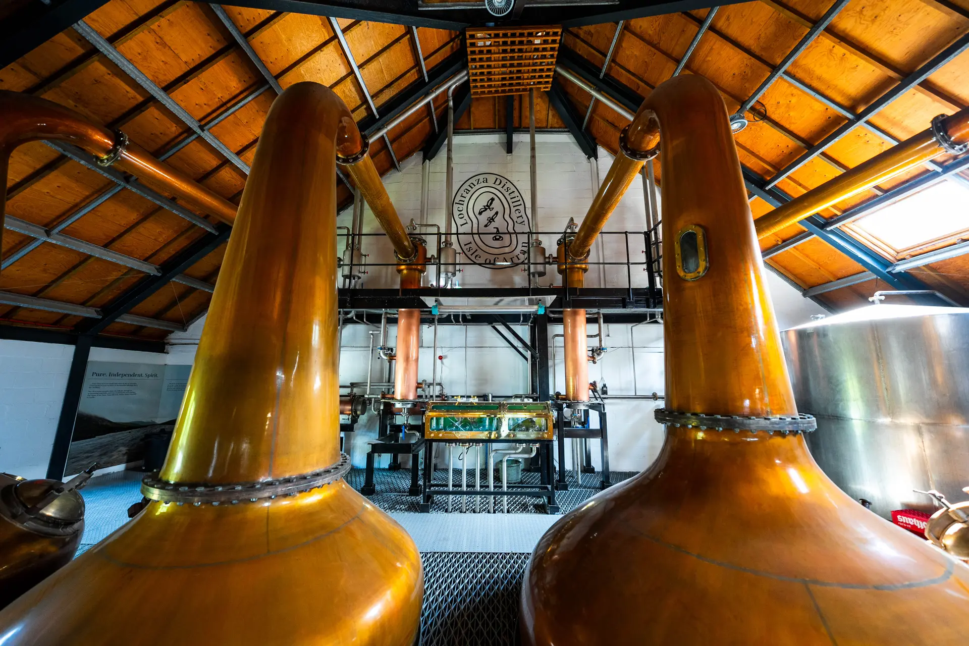 Distilleerderij Donderdag:  Lochranza Distillery (Arran whisky)