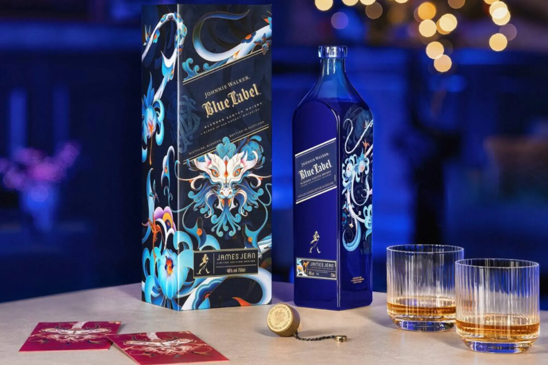 Johnnie Walker Blue Label luidt het nieuwe jaar in met: 'Het krachtigste dier in de Chinese dierenriem'