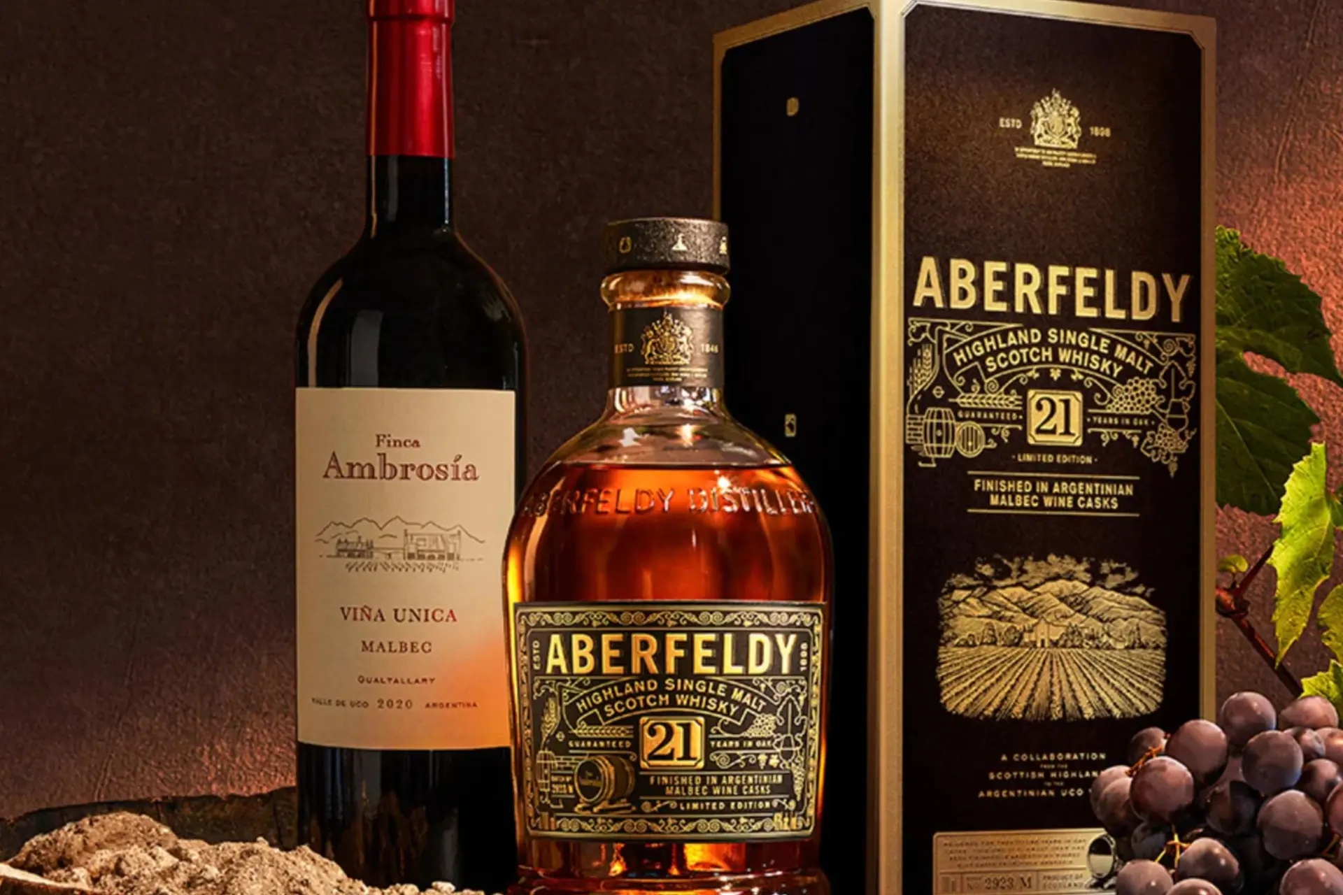 Nieuwe Aberfeldy single malt whisky combineert Schotland met Argentinië