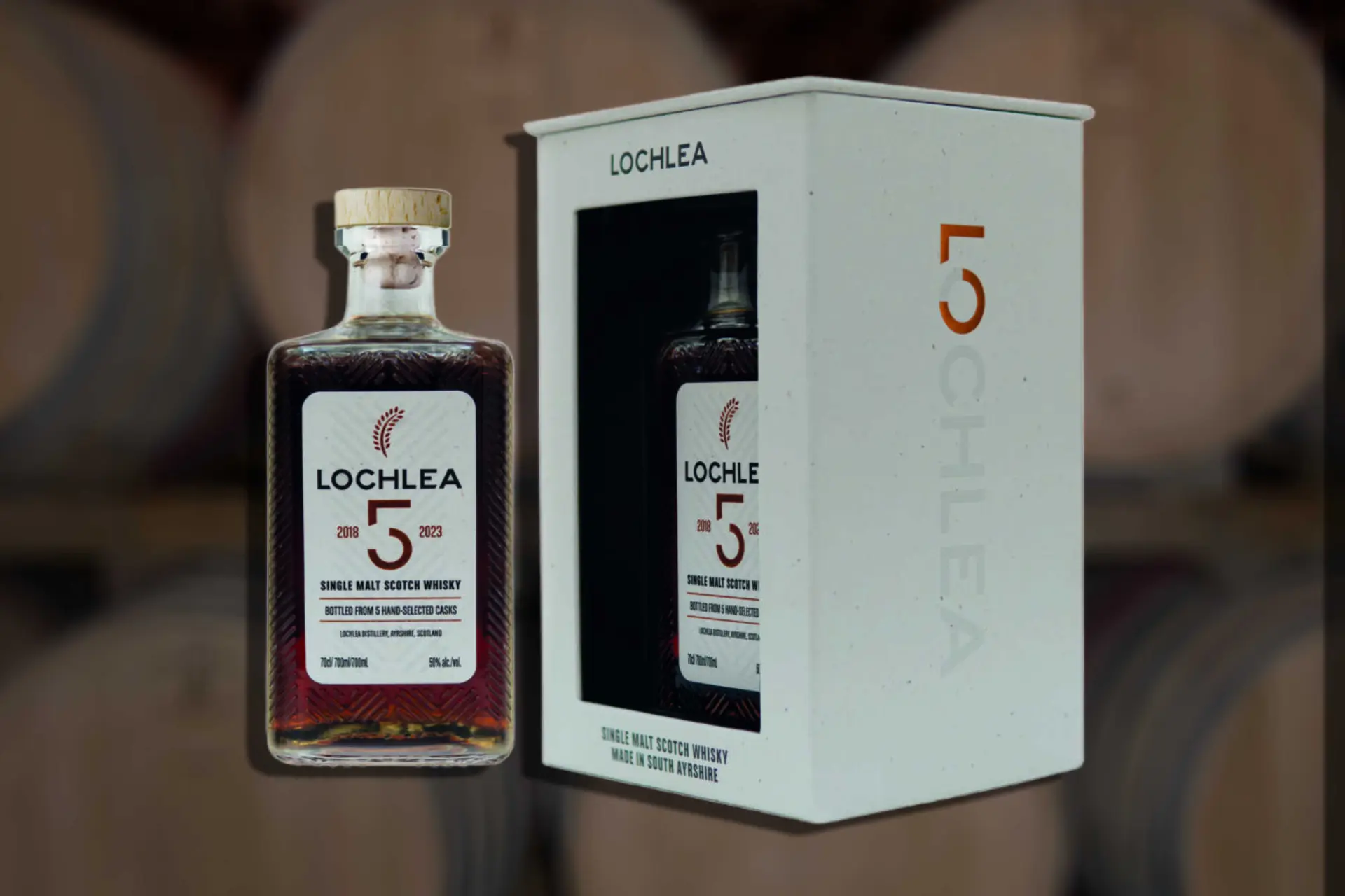 De eerste Lochlea single malt whisky met een age statement onderweg