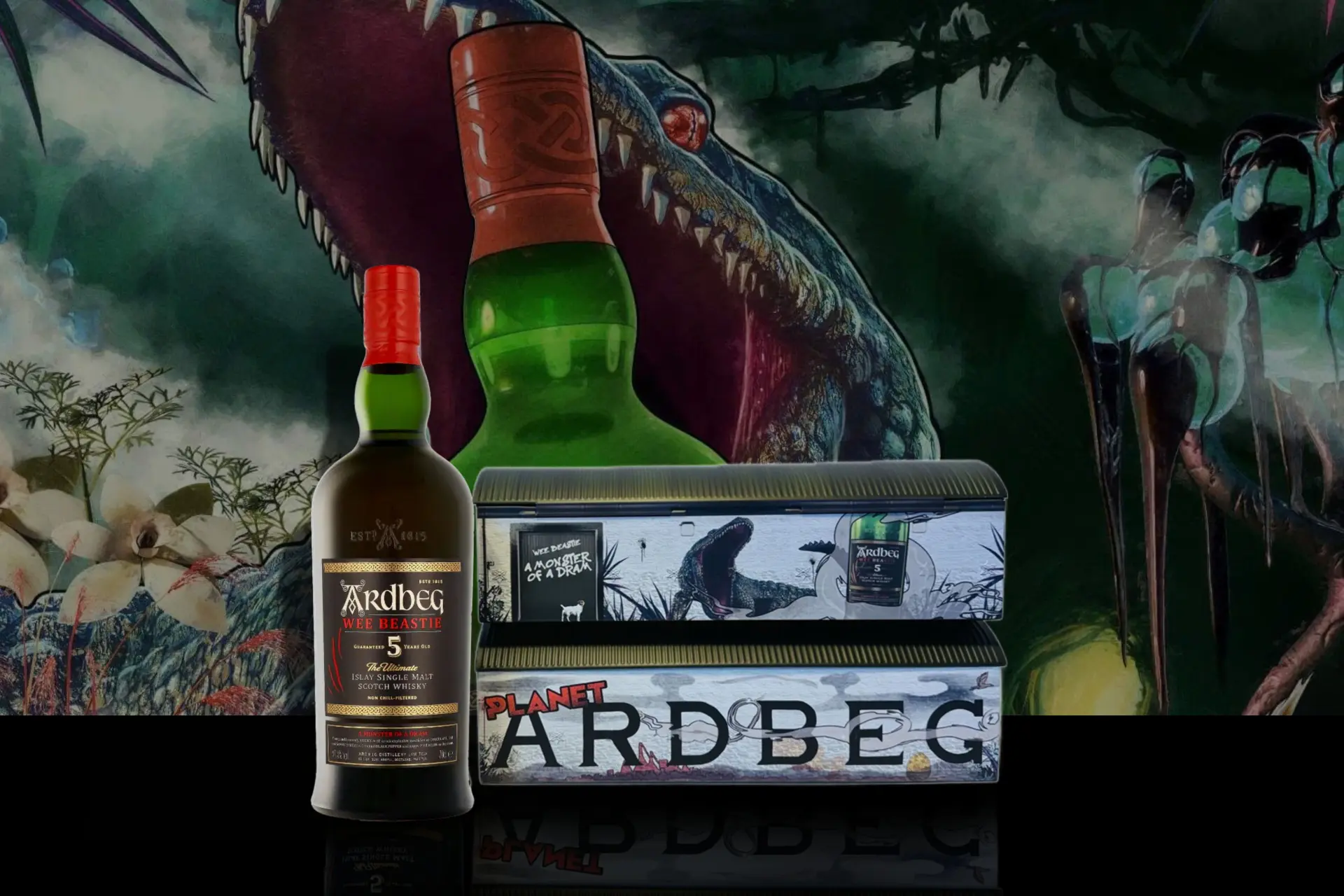 Deze Ardbeg whisky koop je nu met een mini warehouse